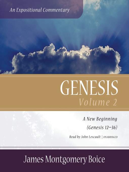 Title details for Genesis by James Montgomery Boice - Wait list